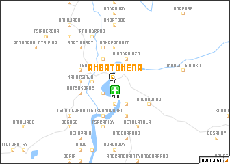 map of Ambatomena