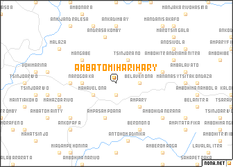 map of Ambatomiharihary