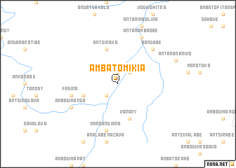 map of Ambatomikia