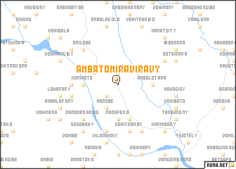 map of Ambatomiraviravy