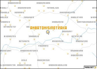 map of Ambatomisinotraka