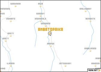 map of Ambatopaika