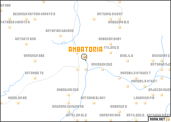 map of Ambatoria