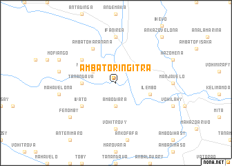 map of Ambatoringitra