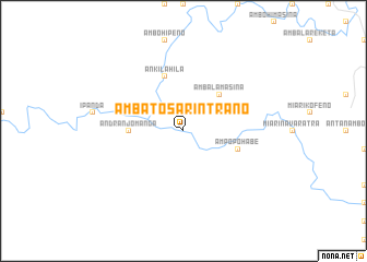 map of Ambatosarintrano