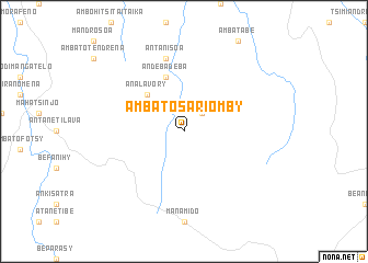 map of Ambatosariomby
