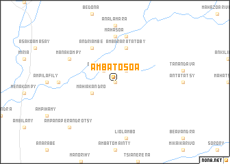 map of Ambatosoa