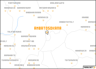 map of Ambatosokana