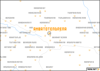 map of Ambatotendrena