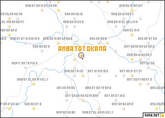 map of Ambatotokana