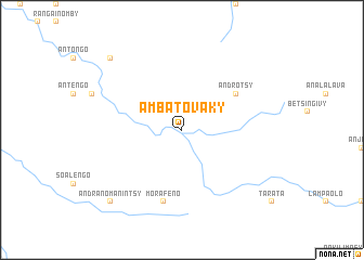 map of Ambatovaky