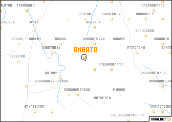 map of Ambato