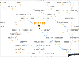 map of Ambato