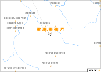 map of Ambavahadivy