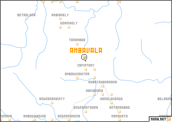 map of Ambavala
