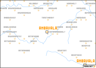 map of Ambavala