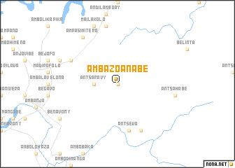 map of Ambazoanabe