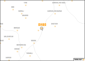 map of Amba