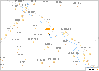 map of Amba
