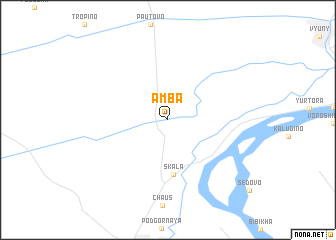 map of Amba