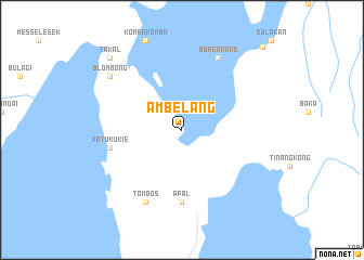 map of Ambelang