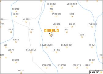 map of Āmbela