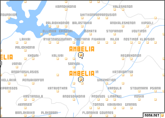 map of Ambélia