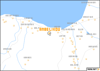 map of Ambelikou