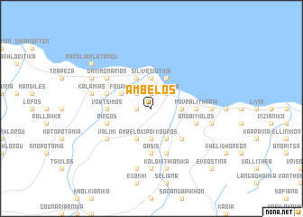 map of Ámbelos