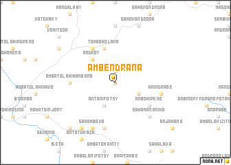 map of Ambendrana