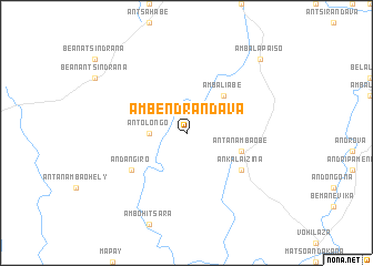 map of Ambendrandava