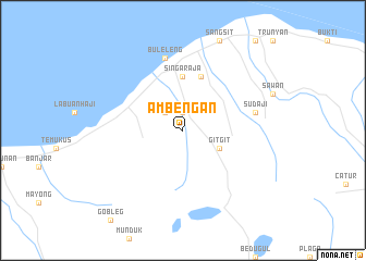 map of Ambengan