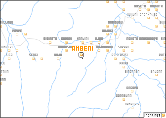 map of Ambeni