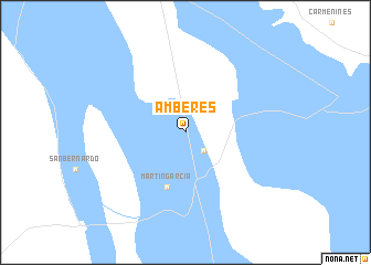 map of Amberes