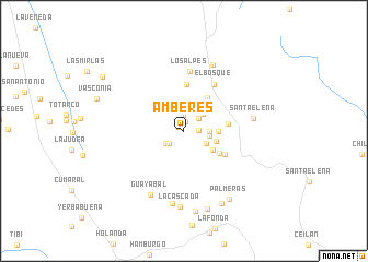 map of Amberes