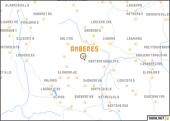 map of Amberes