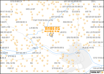 map of Amberg