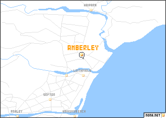 map of Amberley