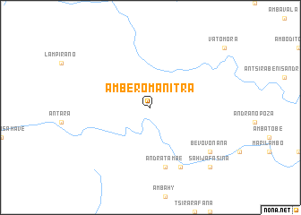 map of Amberomanitra