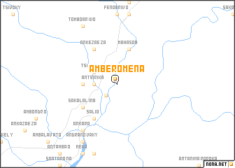 map of Amberomena