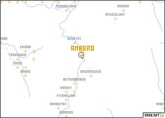 map of Ambero