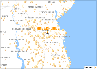 map of Amber Woode