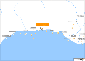 map of Ambesia