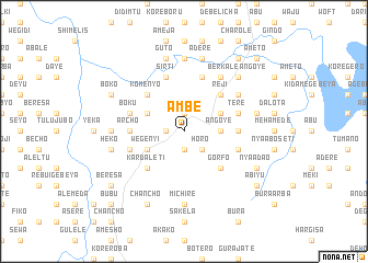 map of Āmbē