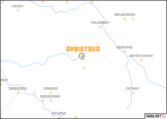 map of Ambiataka