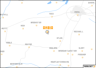 map of Ambia