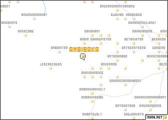 map of Ambibaka