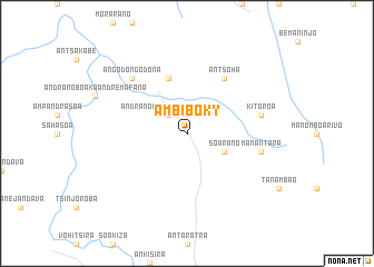 map of Ambiboky