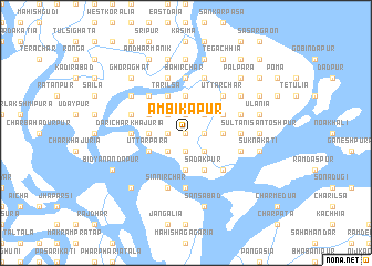 map of Ambikāpur