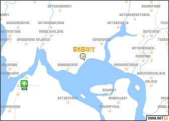 map of Ambiky